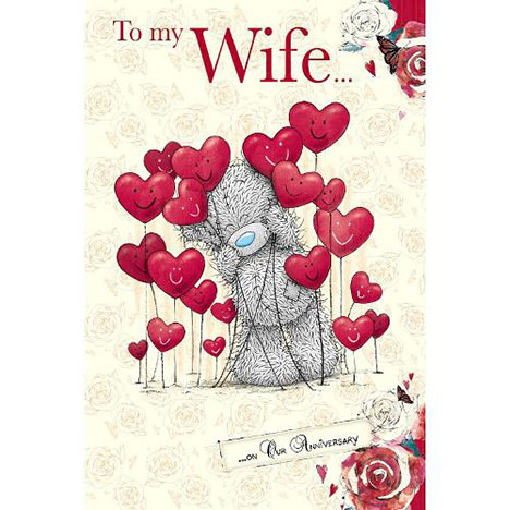 Wife Me to You Bear Anniversary Card £3.59